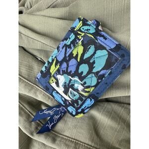 Vera Bradley keychain mini card wallet